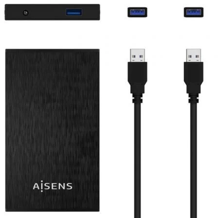 Aisens Caja Externa 2,5″ ASE-2523B Negro